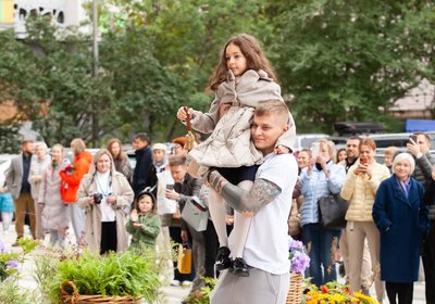 Торжественная линейка в честь дня знаний 05.09.2022г.