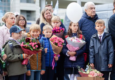 Торжественная линейка в честь Дня Знаний 3 сентября 2021г.